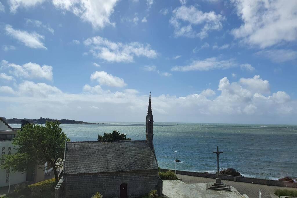 Le Phare De La Croix Pleine Vue Mer Centre Ville 孔卡尔诺 外观 照片